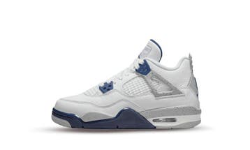 Air Jordan 4 Retro Midnight Navy (GS), Kleding | Heren, Schoenen, Nieuw