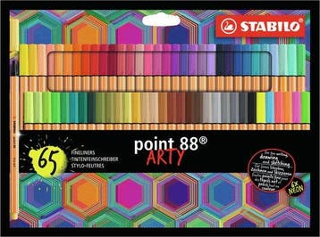 STABILO point 88 - Premium Fineliner - Fine 0,4 mm - Set, Verzenden, Nieuw