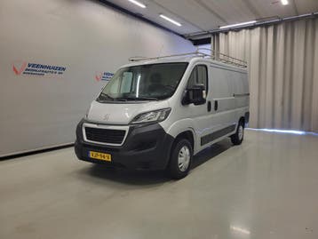 Peugeot Boxer 2.2BlueHDi 140pk L2/H1 Euro 6!, Gebruikt, Euro 6, Lease, Trekhaak
