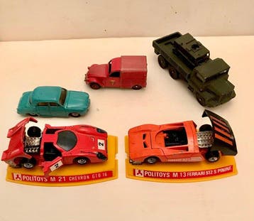 Dinky Toys, Politoys 1:43 - Modelauto (5) - Dinky toys, Nieuw