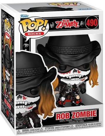 Funko Pop! - Rob Zombie with Bandana #490 | Funko - Hobby, Verzamelen, Verzenden, Nieuw
