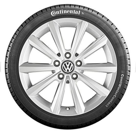 Winterset | 17 inch Merano | T-Roc | Volkswagen | Nieuw, Auto-onderdelen, Banden en Velgen, 17 inch, Winterbanden, 215 mm, Personenwagen