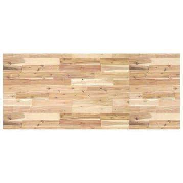 Tafelblad Massief Acacia 120x60cm | Retourdeal 43% Korting, 100 tot 150 cm, Nieuw, Tafelblad, Modern