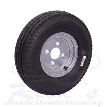 Wiel 8 inch 100×4 naafgat 60 mm 6pr 335 kg SECURITY, Ophalen of Verzenden, Nieuw
