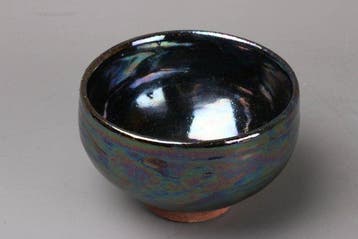 Kyo-yaki/Kiyomizu-yaki Iridescence glaze Iridescent luster