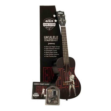 Kala Learn To Play Elvis Viva Las Vegas concert ukulele, Ophalen of Verzenden, Nieuw