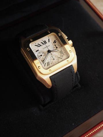Cartier - Santos 100 XL Chronograph - 2741 - Heren -, Nieuw