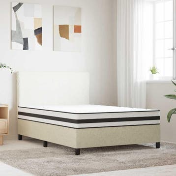 vidaXL Binnenveringmatras middelhard 140x200 cm, Verzenden, Nieuw