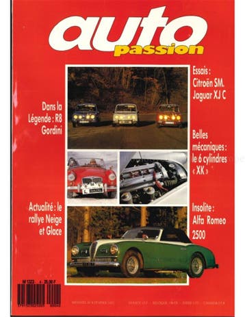 1987 AUTO PASSION TIJDSCHRIFT 4 FRANS, Boeken, Auto's | Folders en Tijdschriften, Nieuw, Author