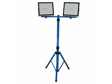 Veiling - LED Bouwlamp - 2x50Watt - incl. statief, Huis en Inrichting, Nieuw