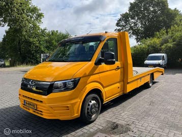 MAN TGE 50 2.0 180 pk AUTOAMBULANCE / OPRIJWAGEN, Stof, Geel, Nieuw, Lease