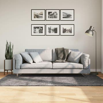 vidaXL Vloerkleed HUARTE laagpolig zacht wasbaar 120x170 cm, Verzenden, Nieuw