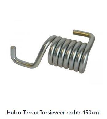 Hulco Terrax Hulco Terrax torsieveer rechts 150cm, Ophalen of Verzenden, Nieuw