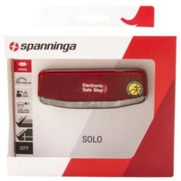 Spanninga Compact achterlicht - heldere LED - batterijgev..., Ophalen of Verzenden, Nieuw