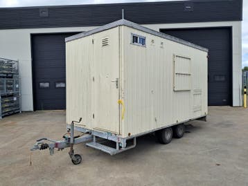 Snelverkeer schaftwagen / bouwkeet tandemasser, Schans, O, Doe-het-zelf en Verbouw, Nieuw