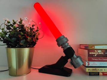LEGO Custom Item - Darth Vaders Lightsaber - Lamp, Nieuw