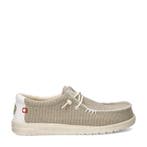 HEYDUDE Wally Braided instapschoenen voor heren, Verzenden, Nieuw, Wit, HEYDUDE