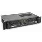 Retourdeal - Vonyx VXA-3000 PA versterker 2x 1500W met Brugs, Audio, Tv en Foto, Versterkers en Receivers, Verzenden, Zo goed als nieuw