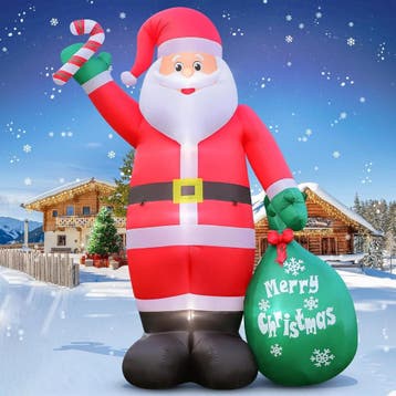 Opblaasbare Kerstversiering XL | 46% Korting | Retourdeal, Ophalen of Verzenden, Zo goed als nieuw