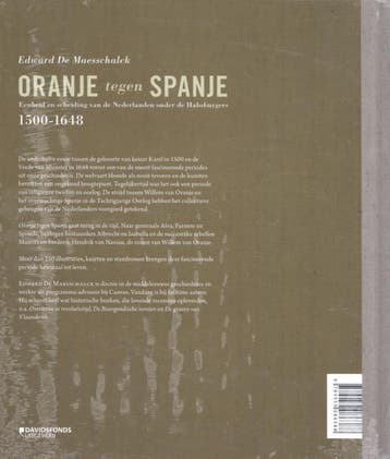 Oranje tegen Spanje 9789059086388 Edward De Maesschalck, Boeken, Verzenden, Zo goed als nieuw, Edward De Maesschalck