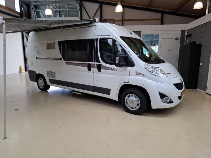 2014 Rapido 600 130PK Dwarsbed XL Koelkast Solar  47000Km, Caravans en Kamperen, Campers, Cassettetoilet, ABS, Achteruitrijcamera