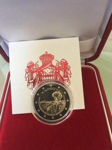 Monaco. 2 Euro 2016 Charles III Proof