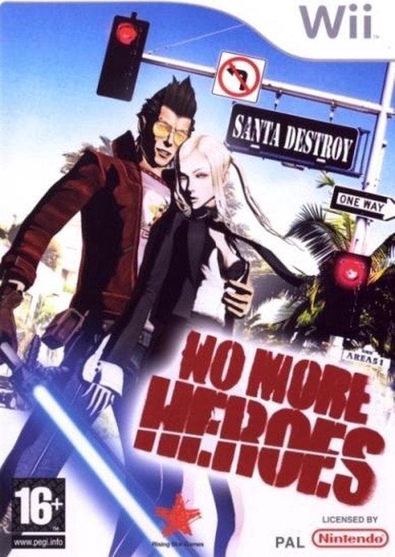 No More Heroes (Wii Games), Spelcomputers en Games, Games | Nintendo Wii, Zo goed als nieuw, Ophalen of Verzenden