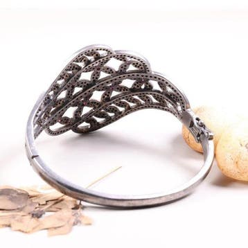 Zonder minimumprijs - Armband Vintage Art Deco Diamant en, Nieuw