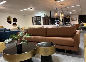 Montis Axel ploegstof Monza, Huis en Inrichting, Zo goed als nieuw, Rechte bank, Metaal, Artfort Leolux Design on Stock Rolf Benz