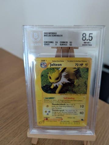 Pokémon - 1 Card - Jolteon H12 Holo - WOTC - Skyridge, Nieuw