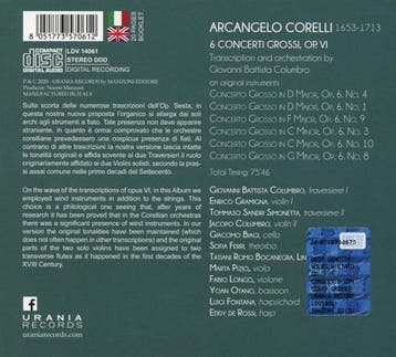 cd - orchestra barocca di cremona - CORELLI: 6 CONCERTI G..., Verzenden, Zo goed als nieuw