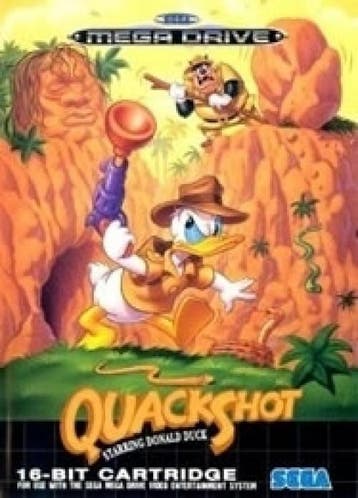 Quackshot (Sega MegaDrive), Verzenden, Gebruikt