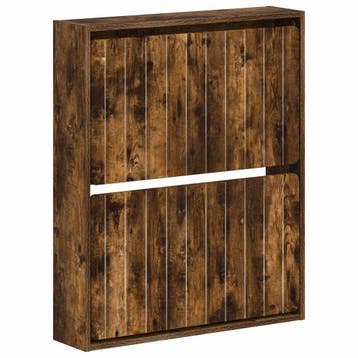 vidaXL Wandgemonteerde Schoenkast ZWOLLE 71 x 17 x 86 cm, Verzenden, Nieuw