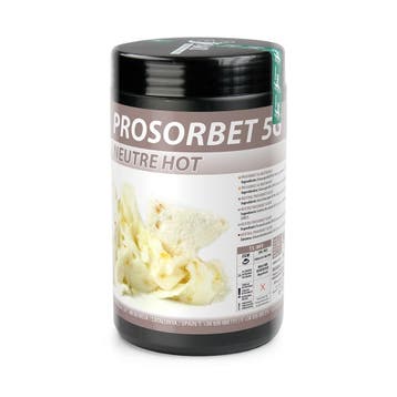 Sosa IJs Stabilisator ProSorbet 5 Neutraal Hot 500g, Hobby en Vrije tijd, Verzenden, Nieuw