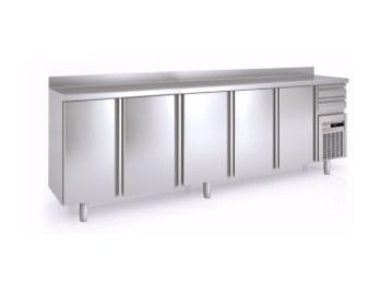 Koelwerkbank | 5 deurs | 3070x600x(h)1034 mm Coreco, Verzenden, Nieuw in verpakking