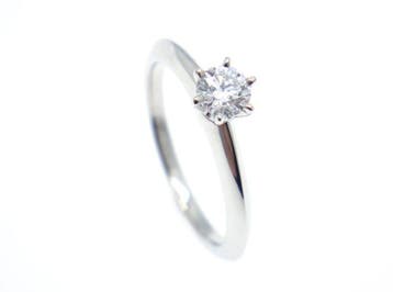 Tiffany & Co. - Ring - Solitaire Setting Diamond 0.27ct, Nieuw