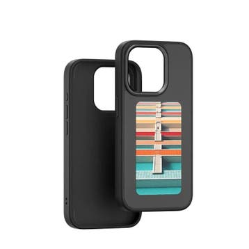 DrPhone InkScreen - Compatibel Met iPhone 15 Pro Max Case me, Verzenden, Nieuw