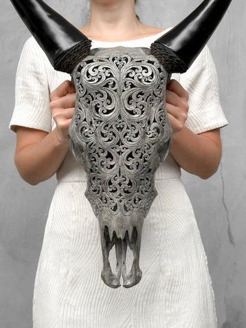 Geen reserveprijs - Authentic Grey Hand - Uitgehouwen, Verzamelen, Nieuw