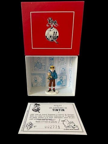 Figurine Pixi 4550 - Tintin et l’ours en peluche, Nieuw
