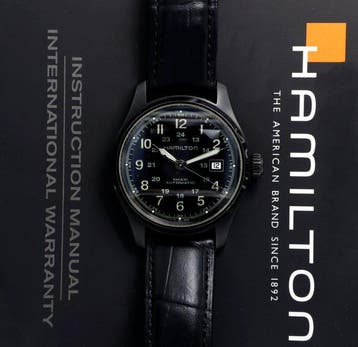 Hamilton - Khaki - Zonder minimumprijs - h705850 - Heren -, Nieuw