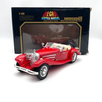 Bburago 1:18 - Modelauto - Mercedes-Benz 500 K Roadster, Nieuw