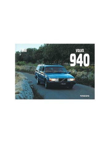 1998 VOLVO 940 INSTRUCTIEBOEKJE NEDERLANDS, Auto diversen