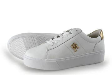 Tommy Hilfiger Sneakers in maat 39 Wit, Verzenden, Wit, Tommy Hilfiger, Sneakers of Gympen