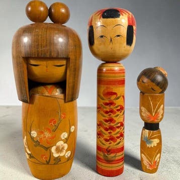De droom van de lente - Hout - Tanaka Kojo - Japan - Shwa