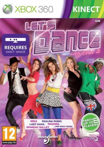 Xbox 360 Lets Dance with Mel B, Verzenden, Zo goed als nieuw