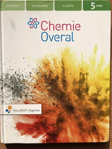 Chemie Overal 5e ed vwo 5 leerboek 9789001819767, Boeken, Verzenden, Zo goed als nieuw
