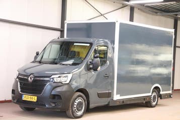 Renault Master 150PK AUTOMAAT Foodtruck VERKOOPWAGEN, Automaat, Dealer onderhouden, Stof, Gebruikt