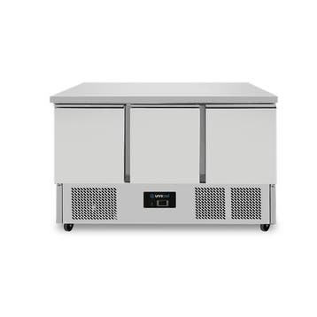 Koelwerkbank | 400L | 3 Deuren (1/1 GN) | +2°C/+8°C | Statis, Ophalen of Verzenden, Nieuw