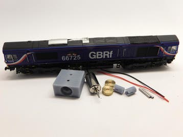 Micromotor NDA005C Dapol Class 66 – oude modellen met, Hobby en Vrije tijd, Overige merken, Gelijkstroom, Verzenden, Overige typen
