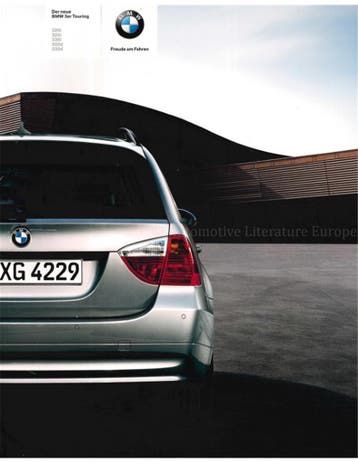 2005 BMW 3 SERIE TOURING BROCHURE DUITS, Boeken, Nieuw, BMW, Author
